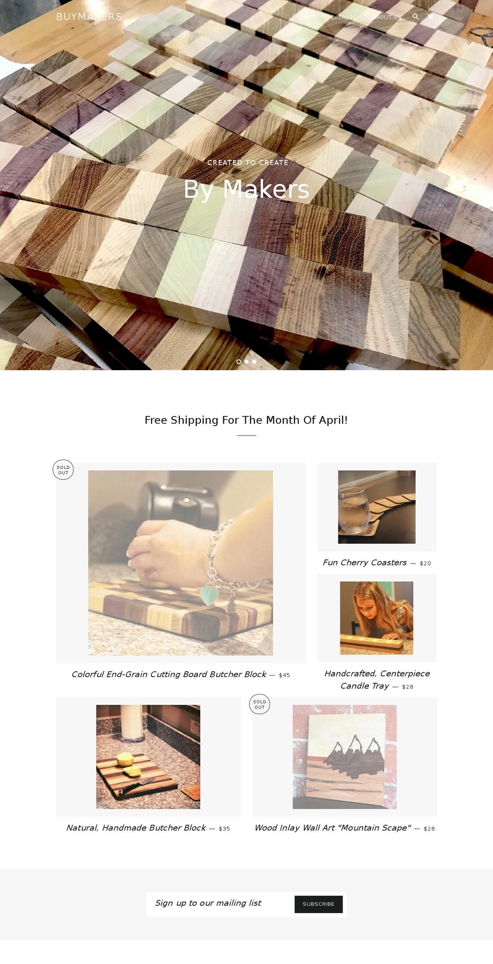 buymakers.com — Shopify storefront screenshot