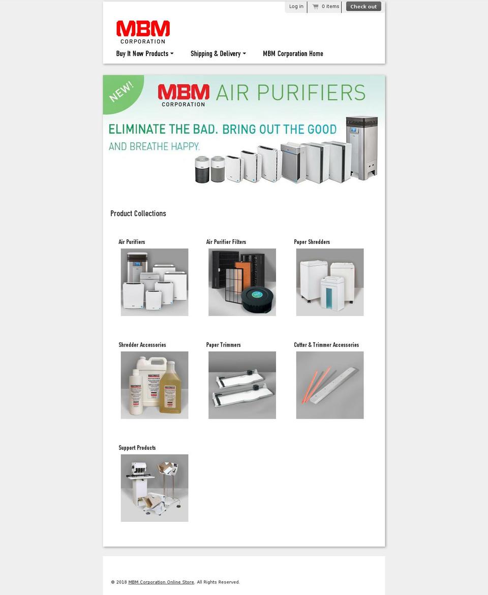 buymbmnow.com — Shopify storefront screenshot