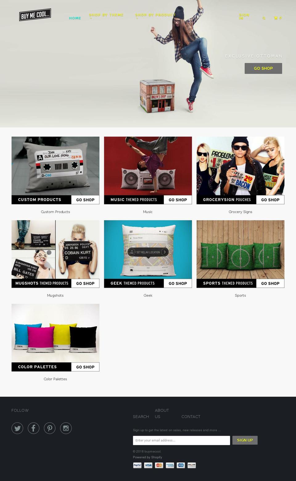 buymecool.com shopify website screenshot