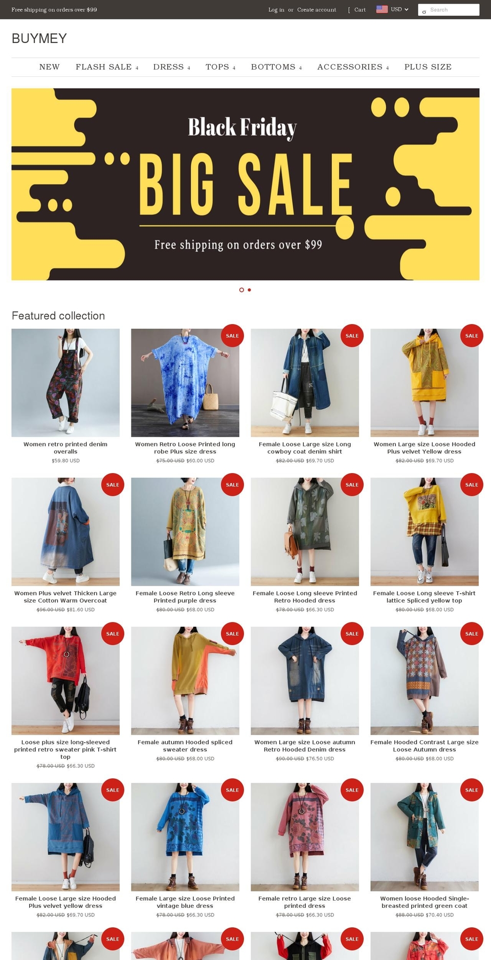 buymey.com — Shopify storefront screenshot