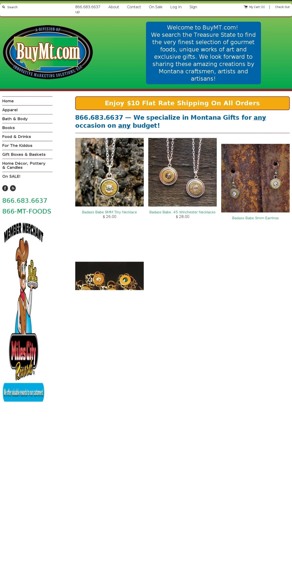 buymt.com shopify website screenshot