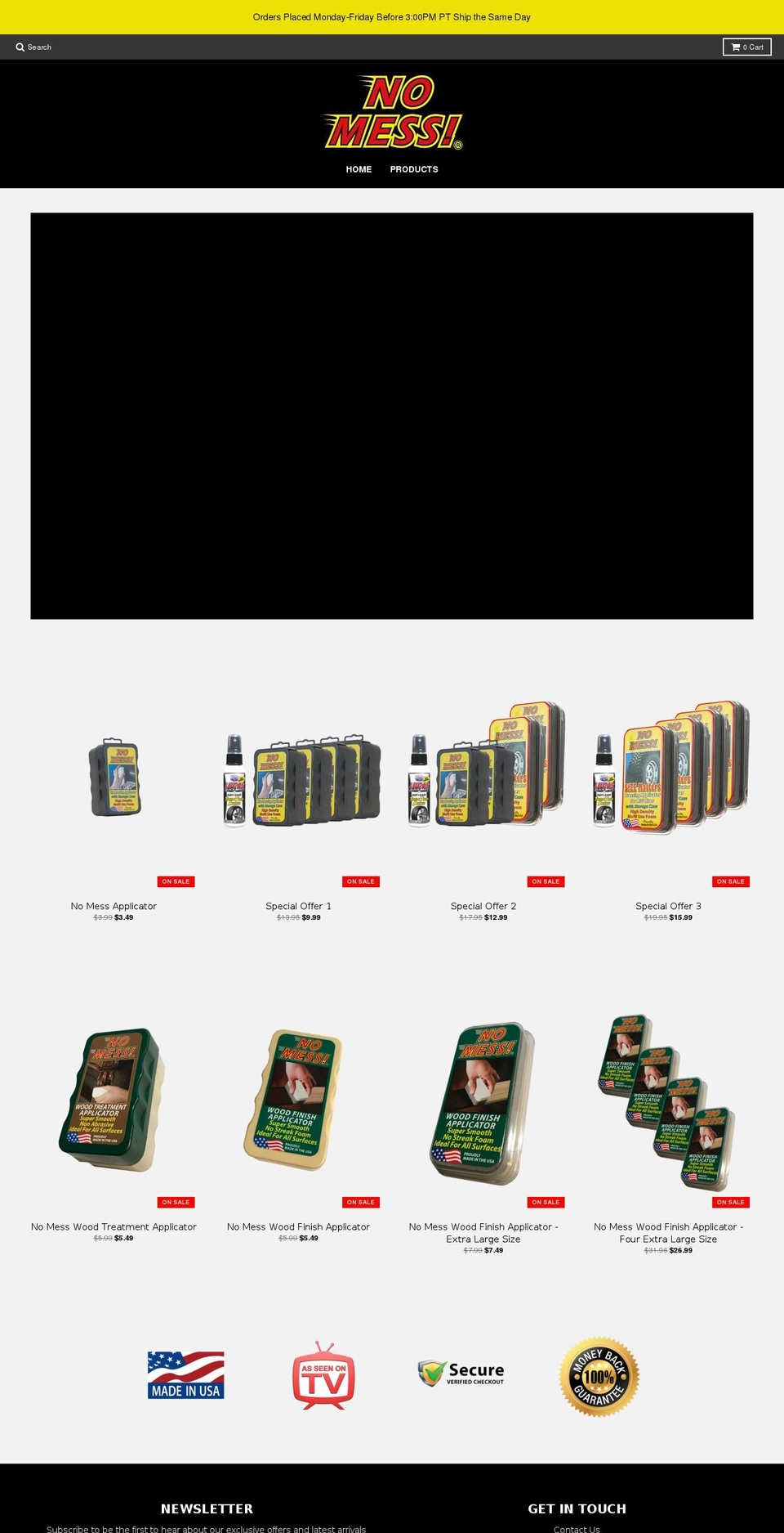 buynomess.com shopify website screenshot