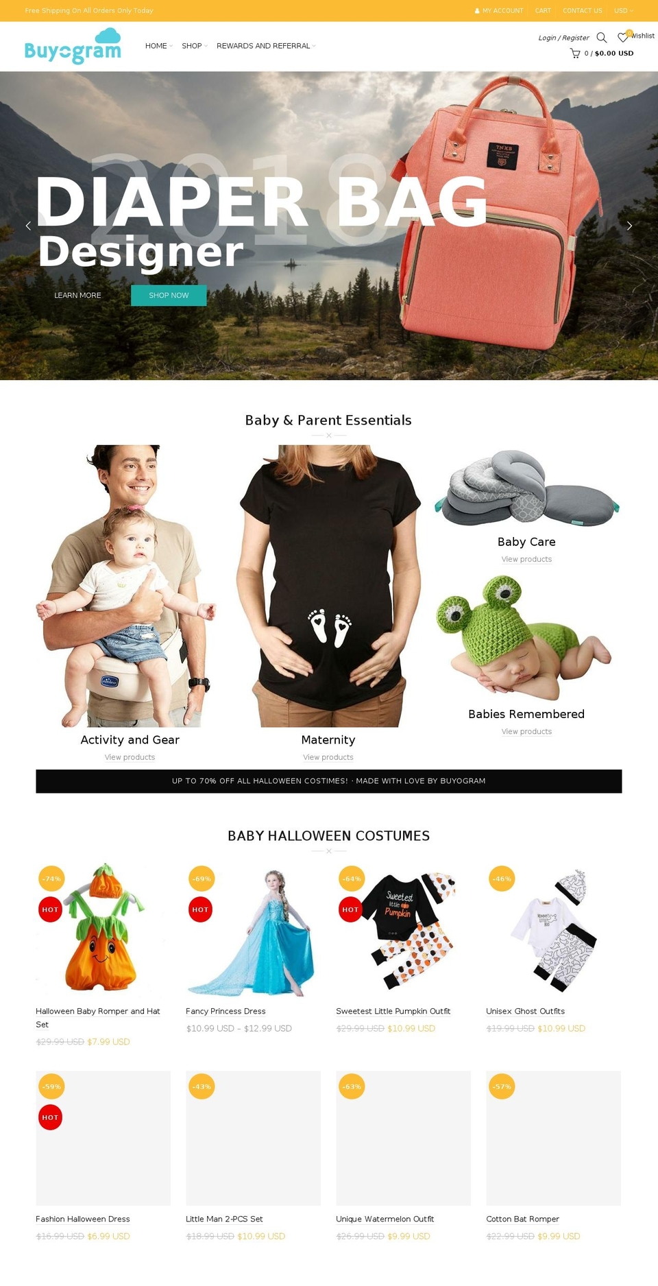 buyogram.com — Shopify storefront screenshot
