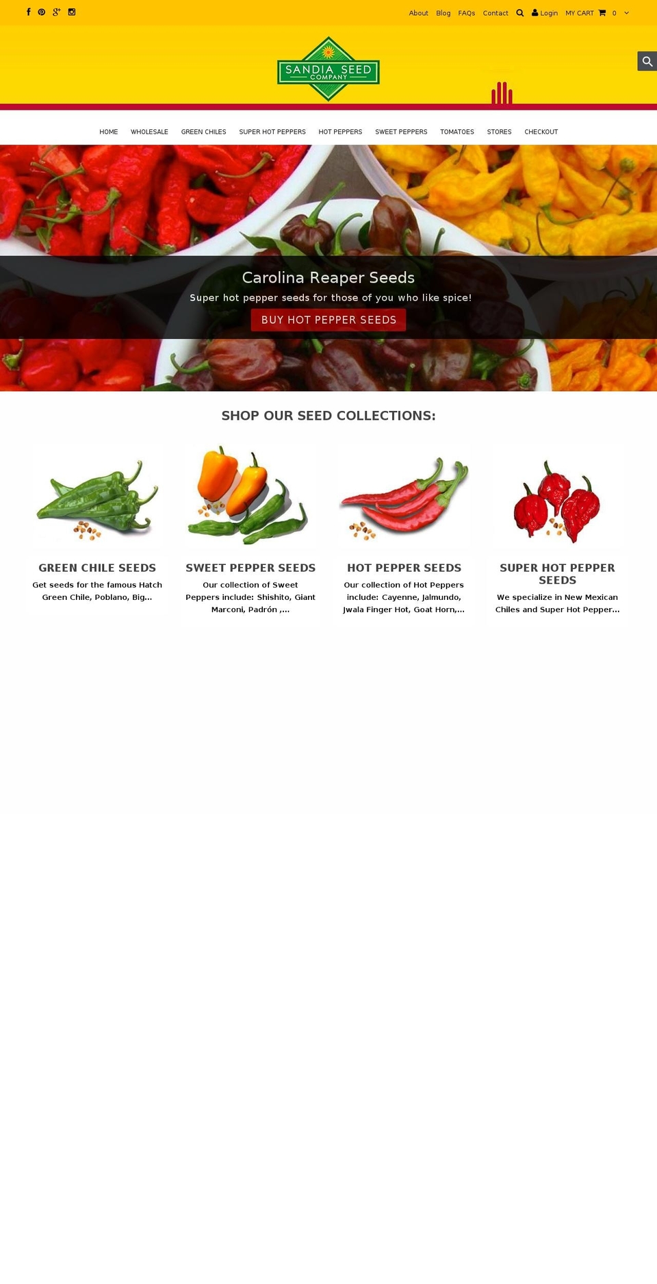 buypepperseeds.store shopify website screenshot