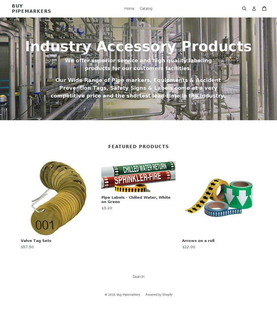 buypipemarker.com — Shopify storefront screenshot