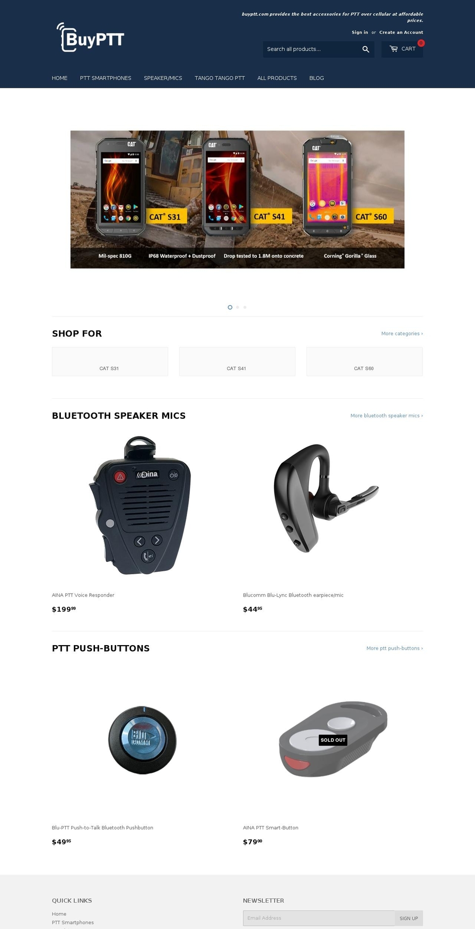 buyptt.com — Shopify storefront screenshot