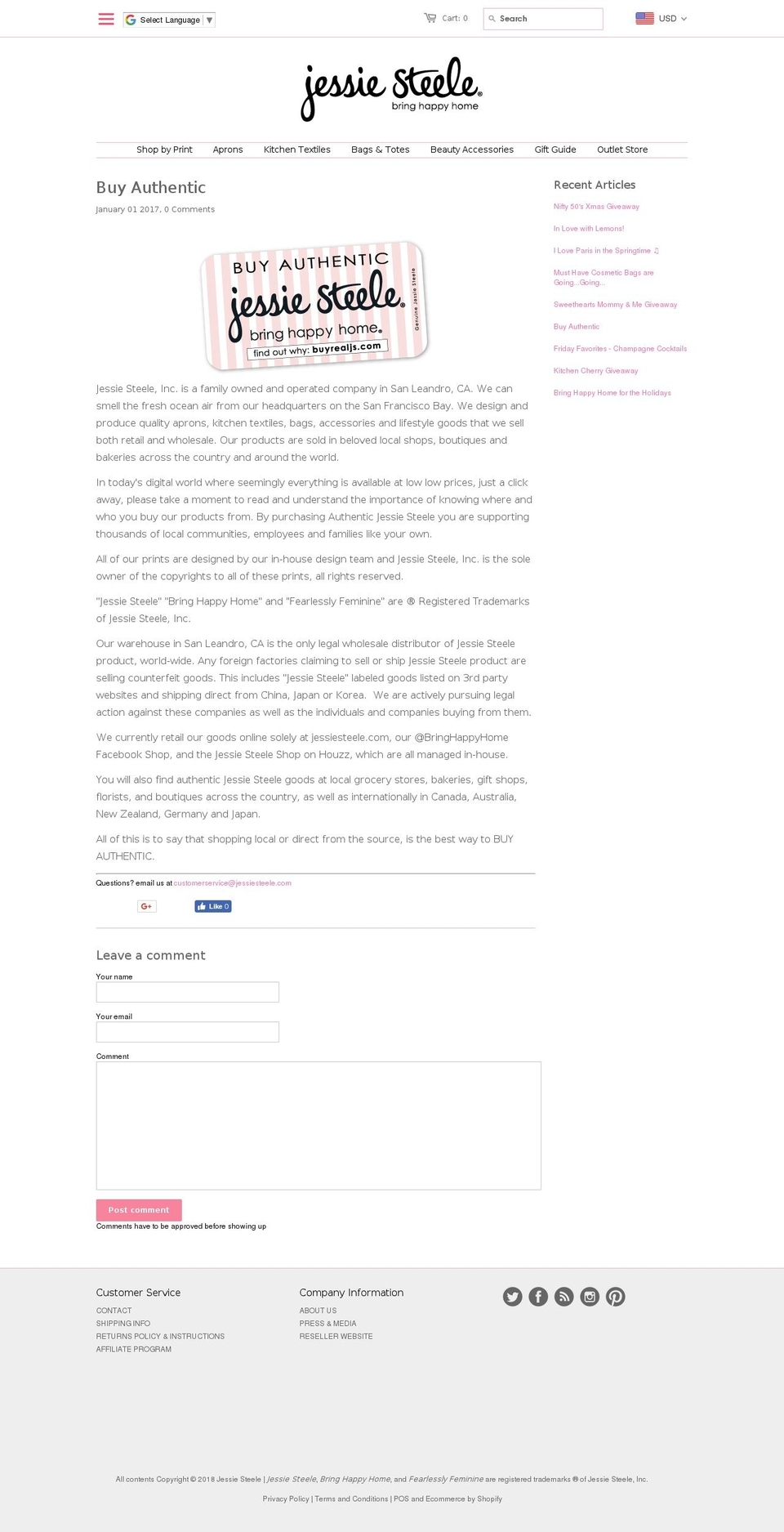 buyrealjs.com — Shopify storefront screenshot