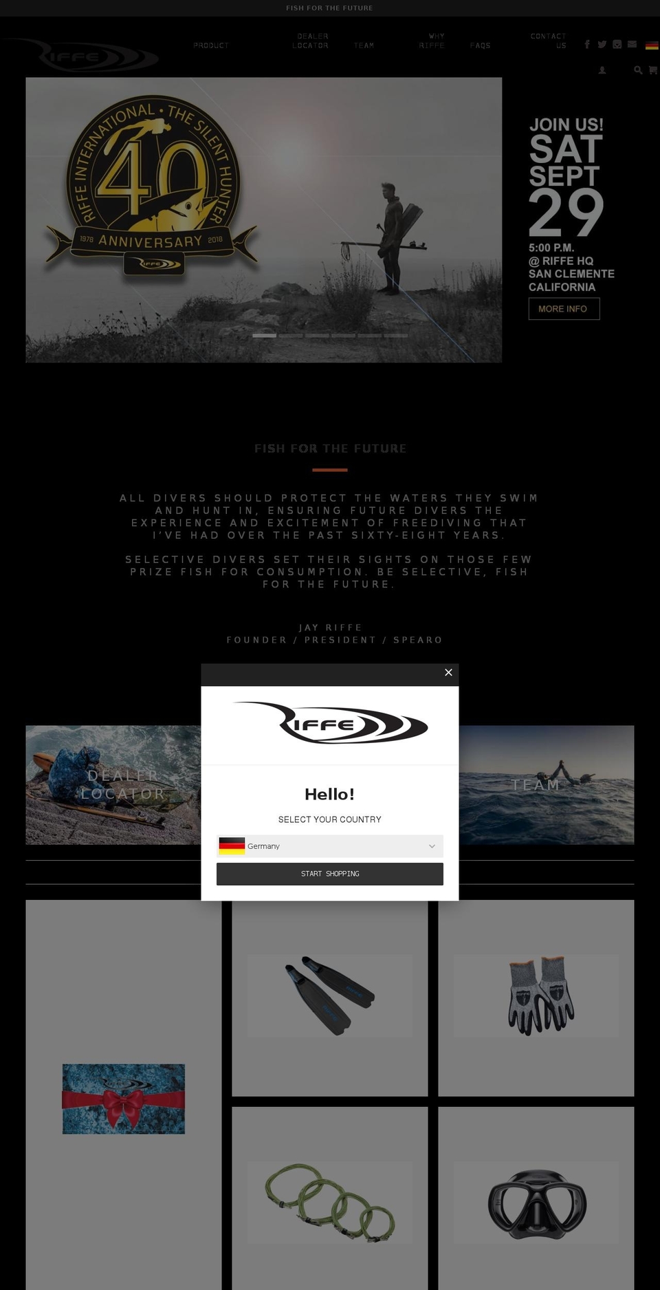 buyriffe.com — Shopify storefront screenshot