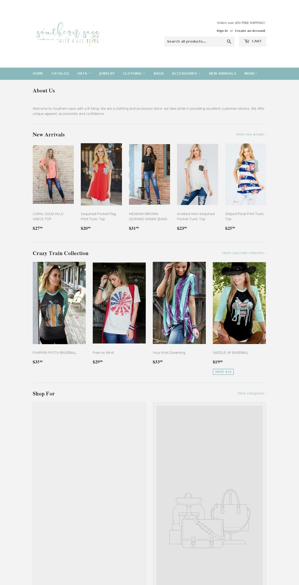 buysassy.com shopify website screenshot