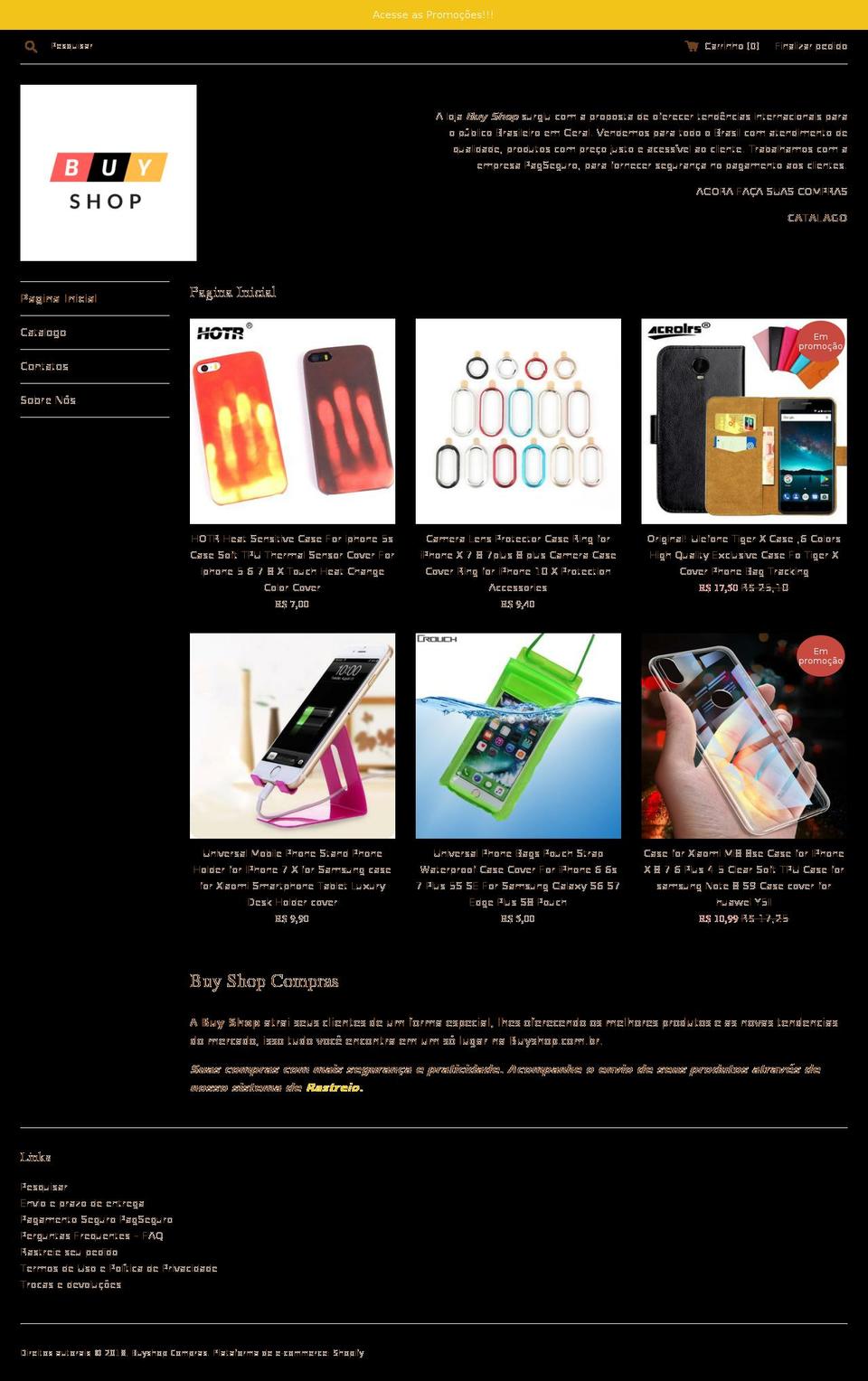 buyshop.com.br shopify website screenshot