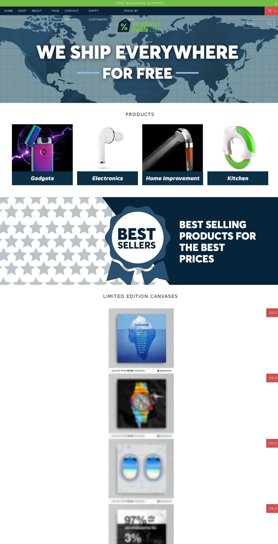 buyshopdeals.com shopify website screenshot