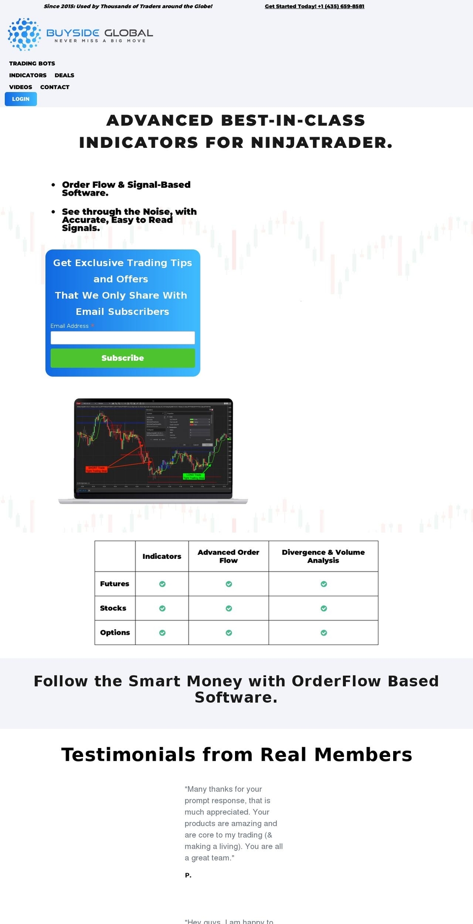 buysideglobal.com shopify website screenshot