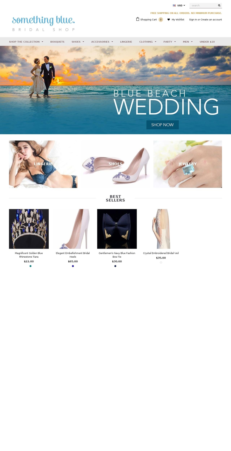 buysomethingblue.com shopify website screenshot