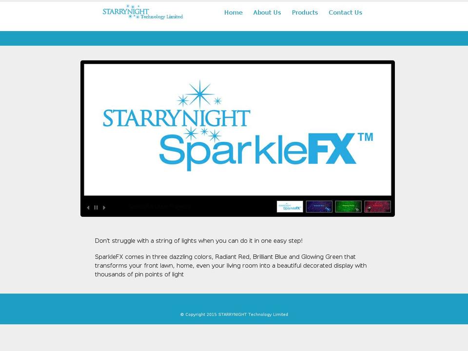 buysparklefx.com shopify website screenshot