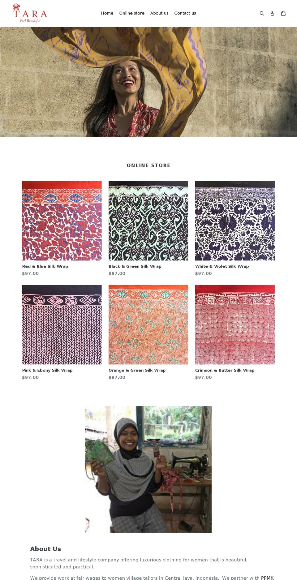 buytara.com — Shopify storefront screenshot
