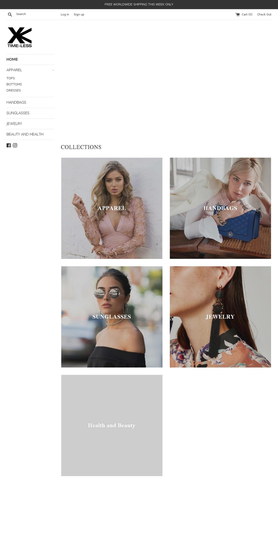 buytimeless.com — Shopify storefront screenshot