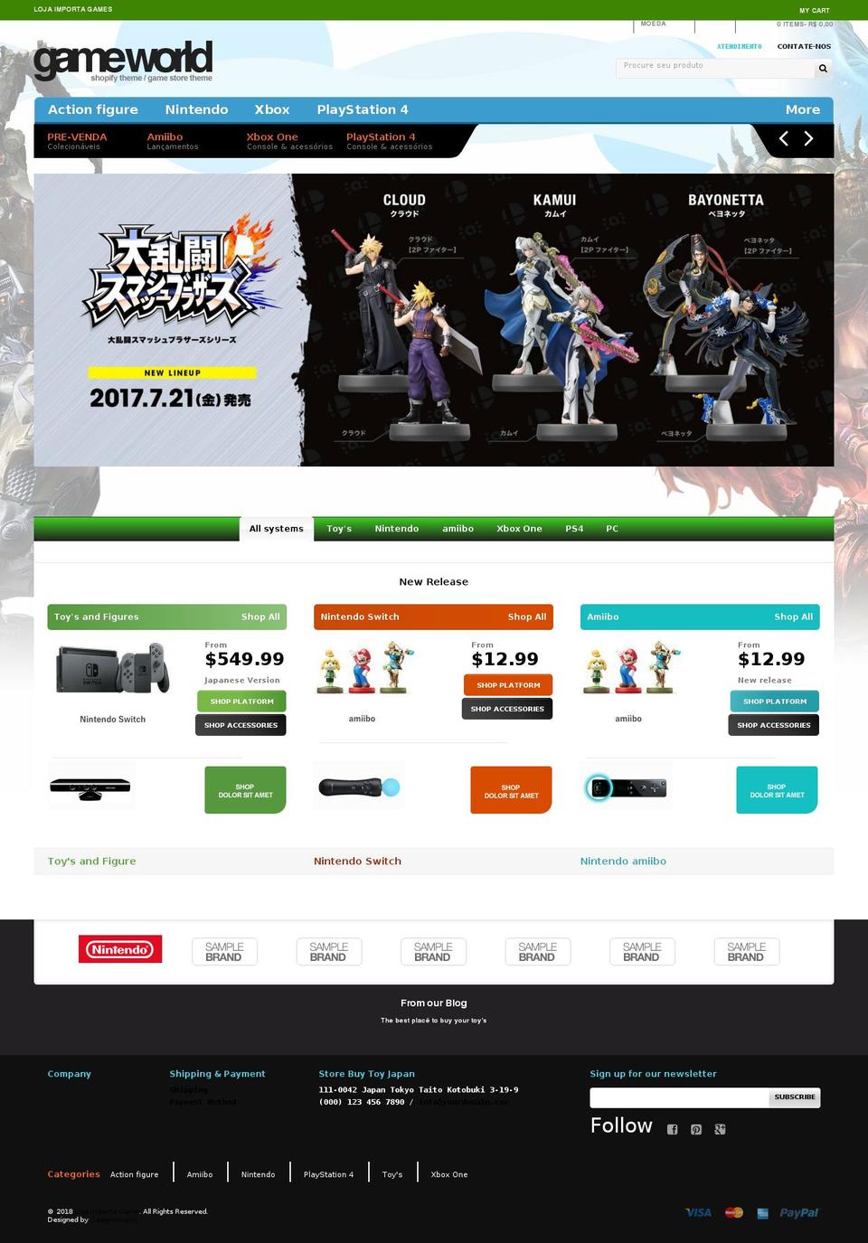 gameworld-light-r35 Shopify theme site example buytoyjapan.com