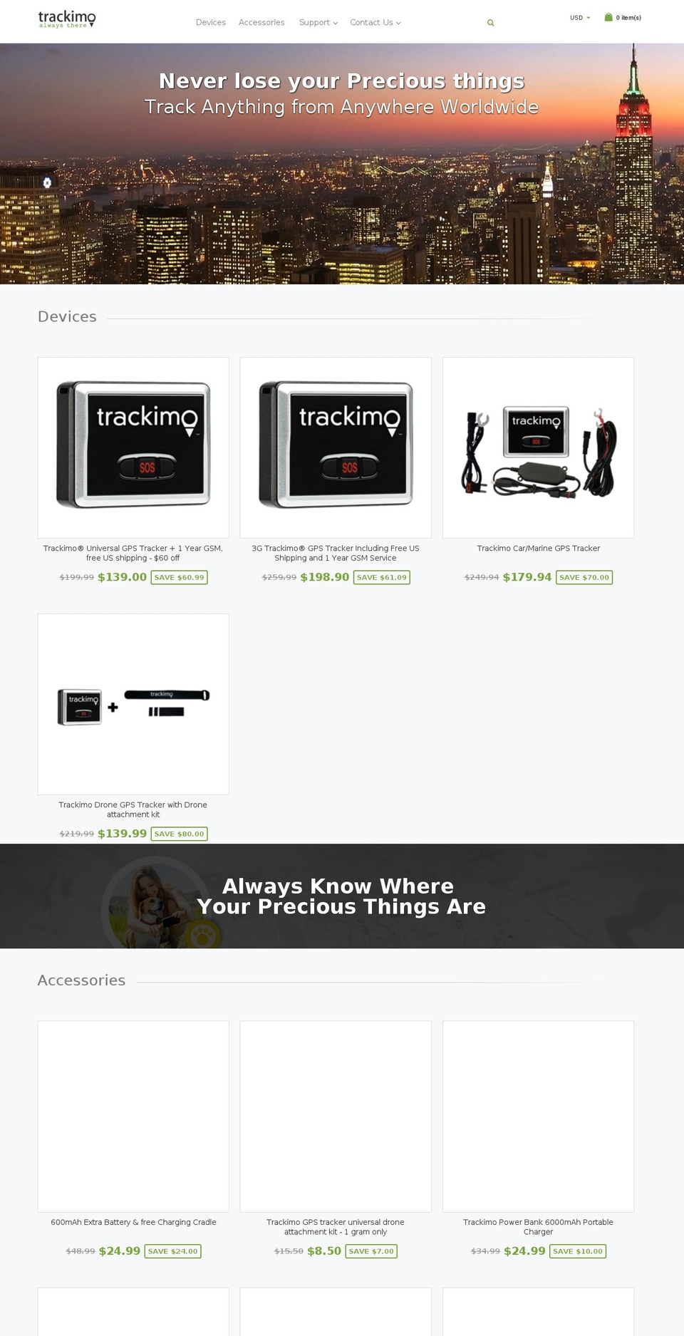 buytrackimo.myshopify.com shopify website screenshot