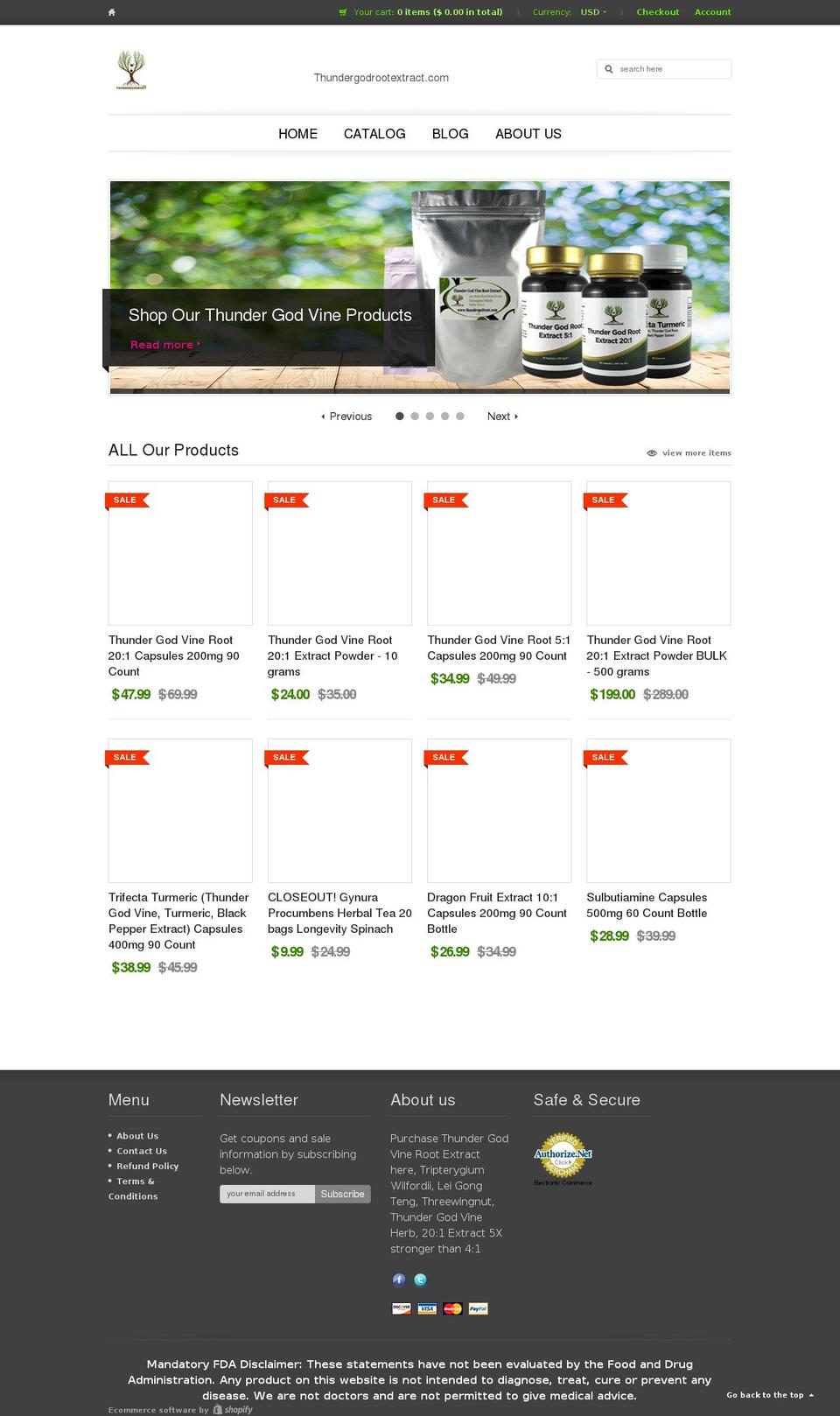 callisto Shopify theme site example buytripterygiumwilfordii.com