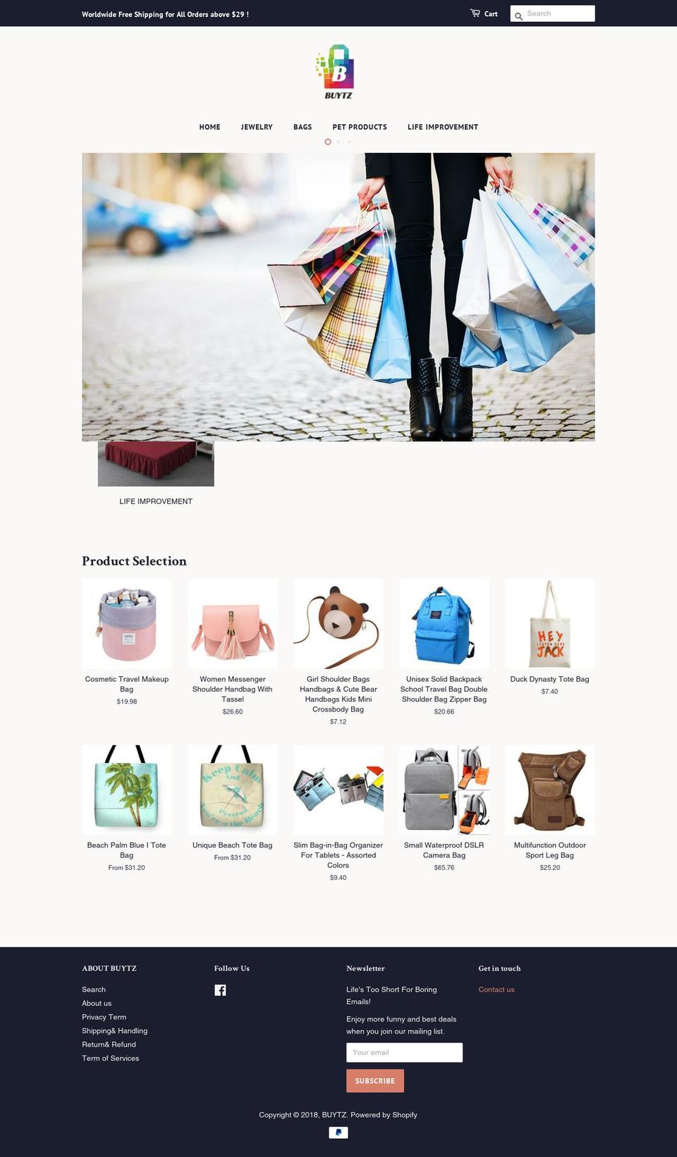 buytz.com — Shopify storefront screenshot