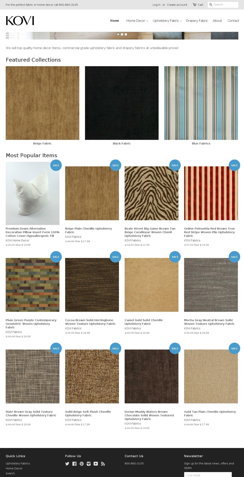 buyupholsteryfabric.com shopify website screenshot