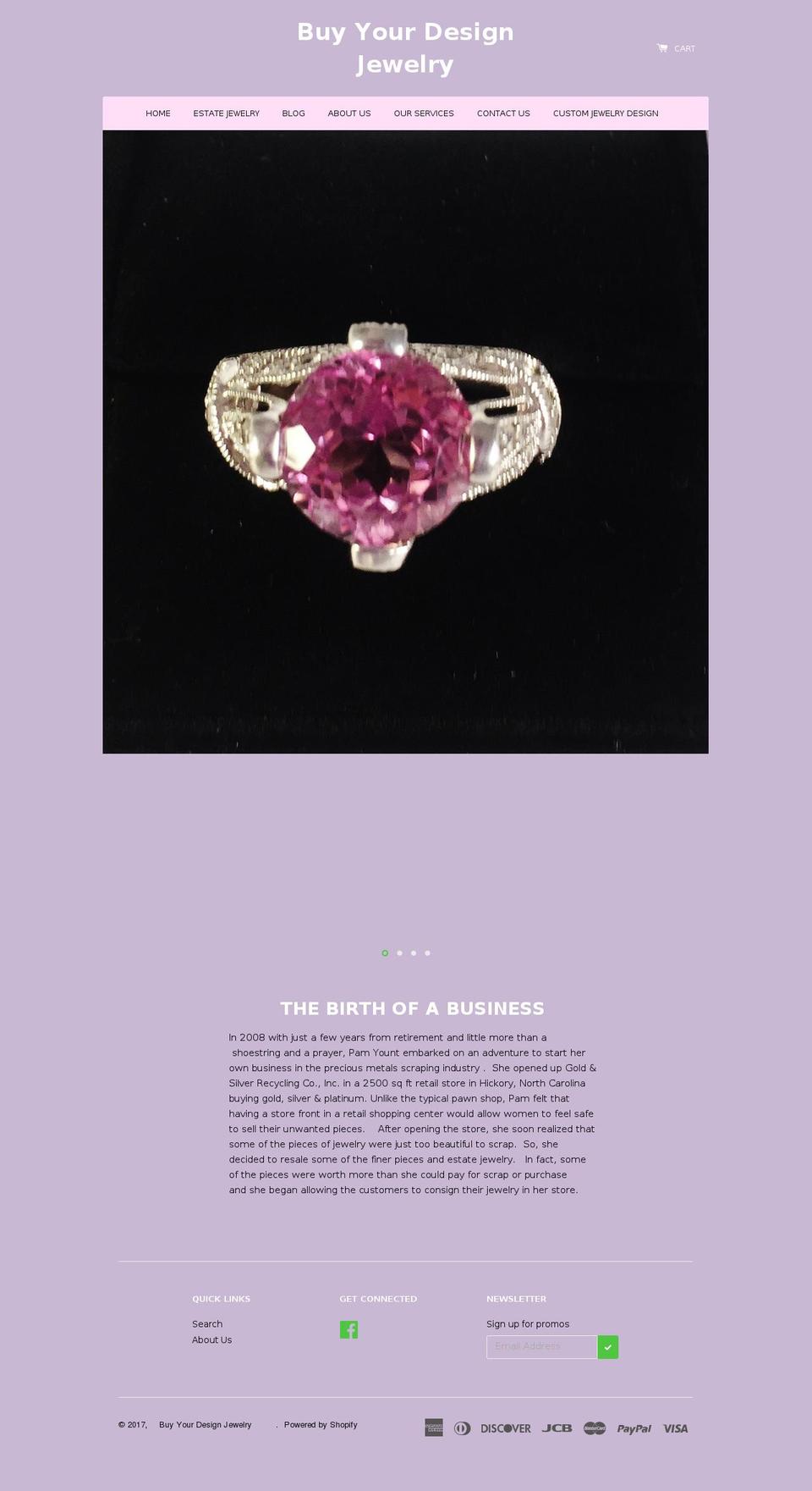 buyyourdesignjewelrystore.com shopify website screenshot