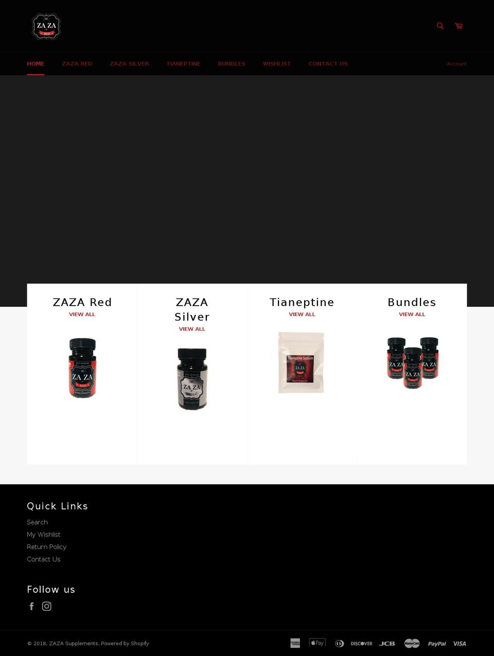 buyzaza.com — Shopify storefront screenshot