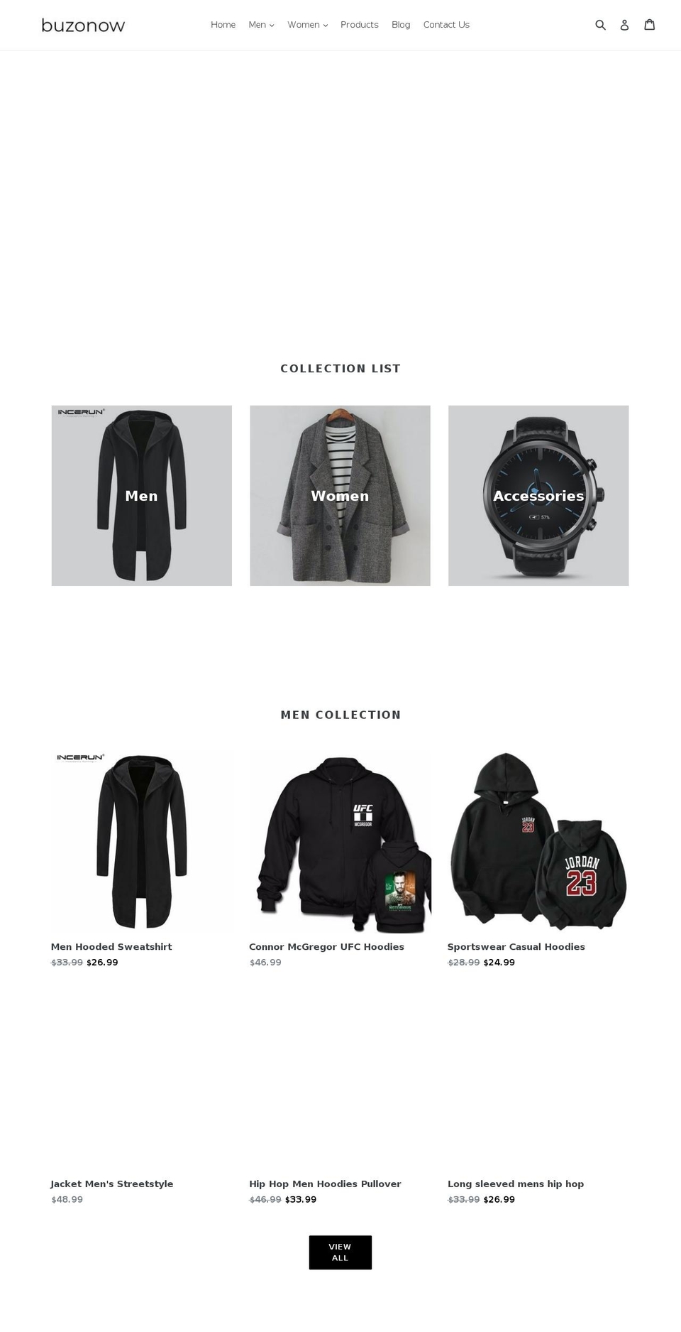 buzonow.com — Shopify storefront screenshot