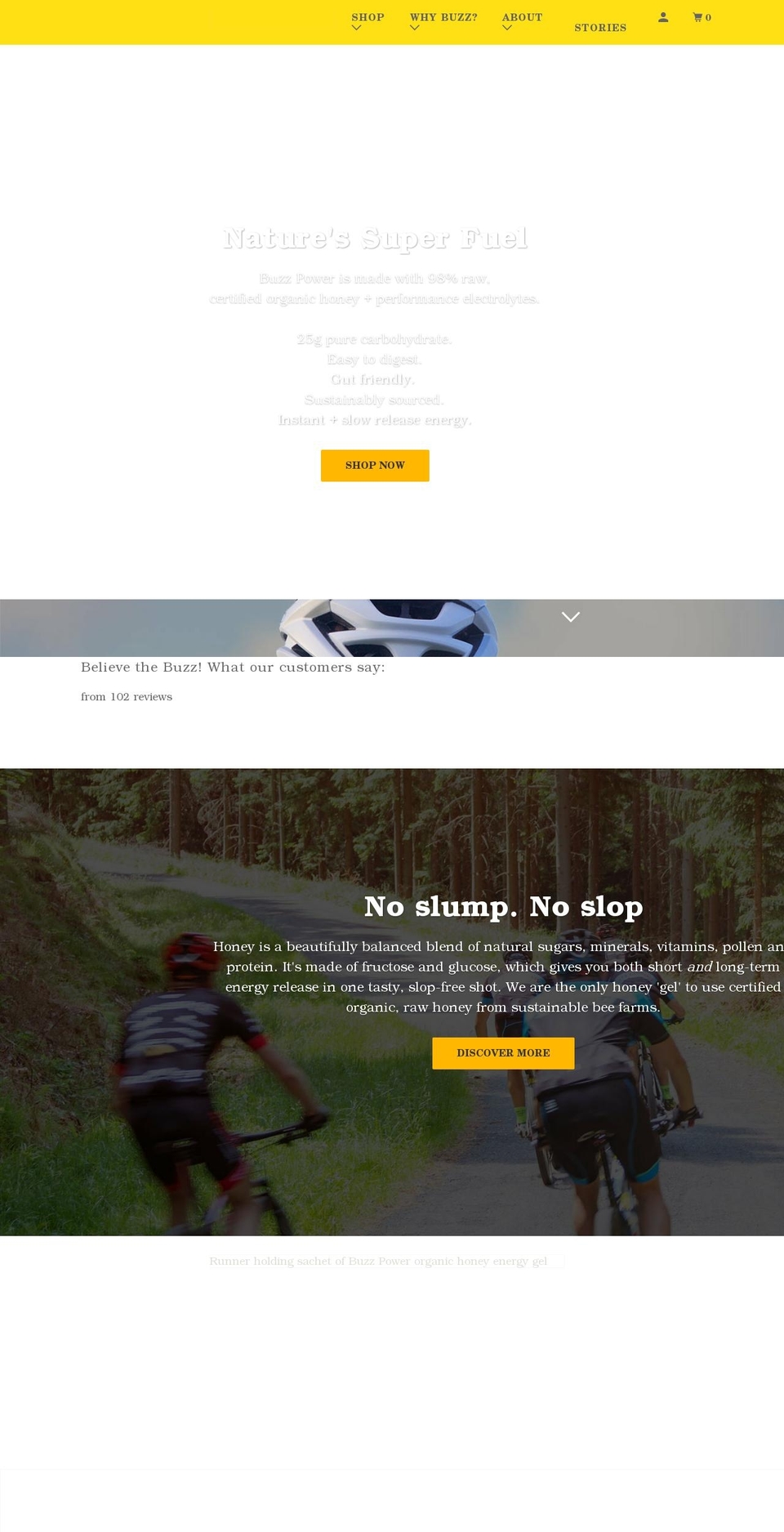 buzz-power.co.uk shopify website screenshot
