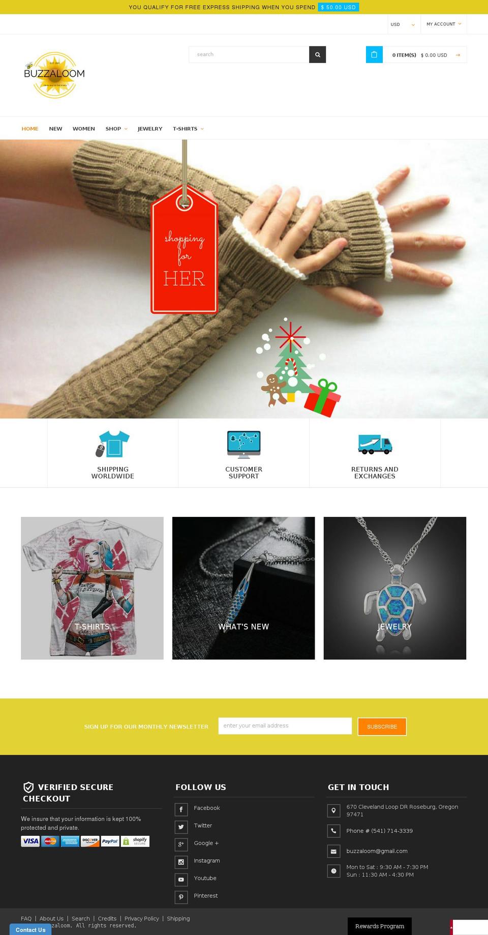 commercifytheme-v2-2 Shopify theme site example buzzaloom.com