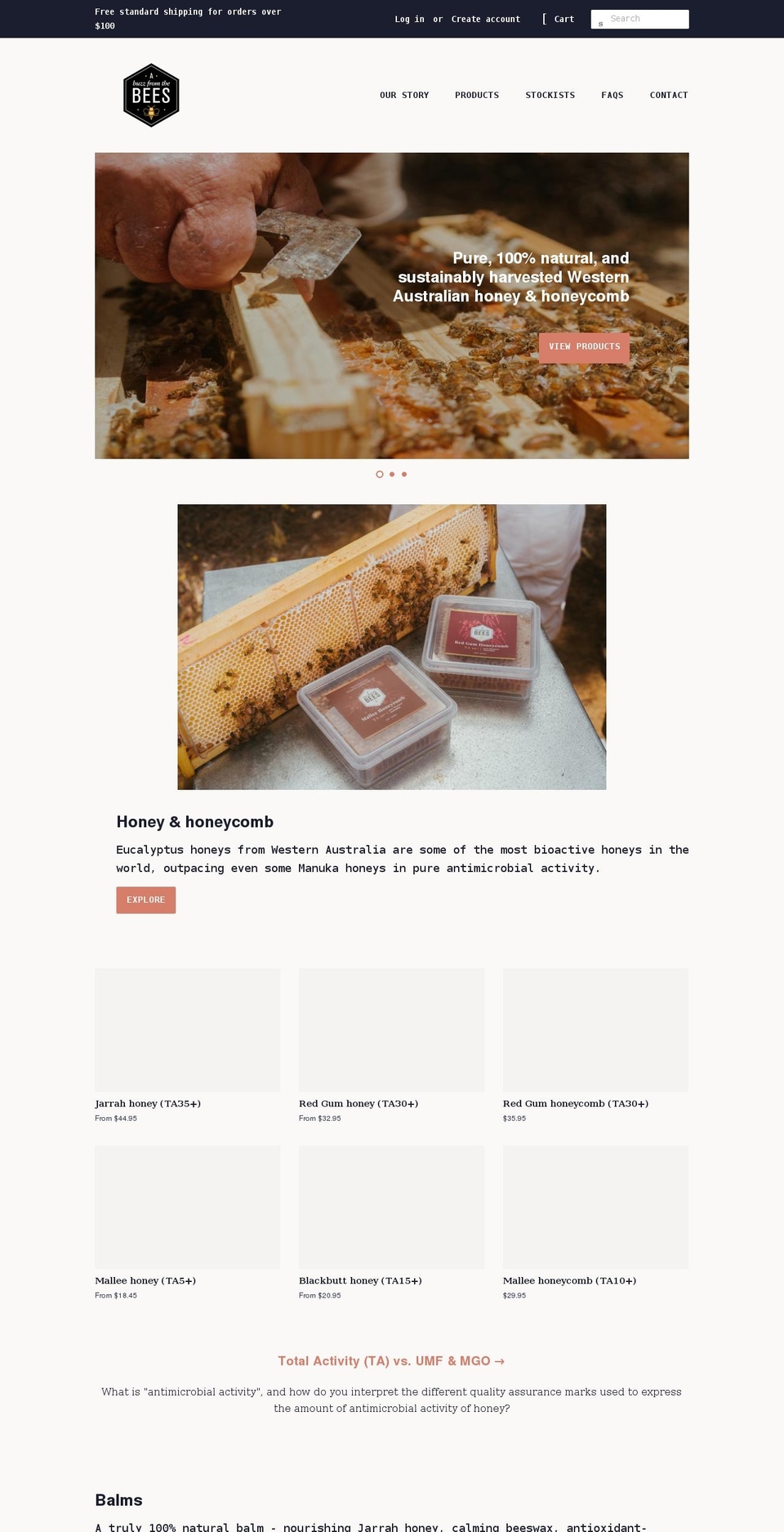 buzzbees.com.au shopify website screenshot