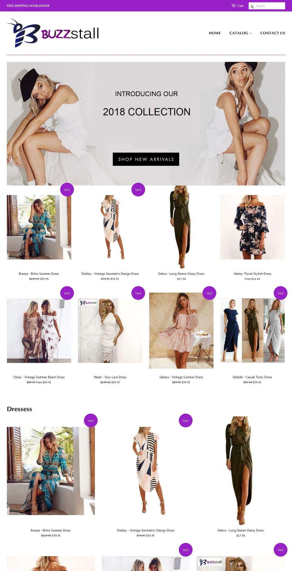 buzzstall.com — Shopify storefront screenshot