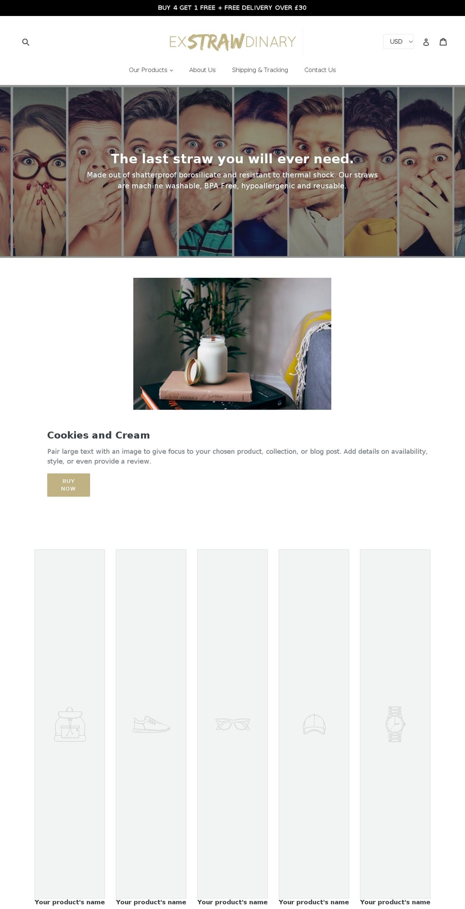 buzzybuys.com — Shopify storefront screenshot