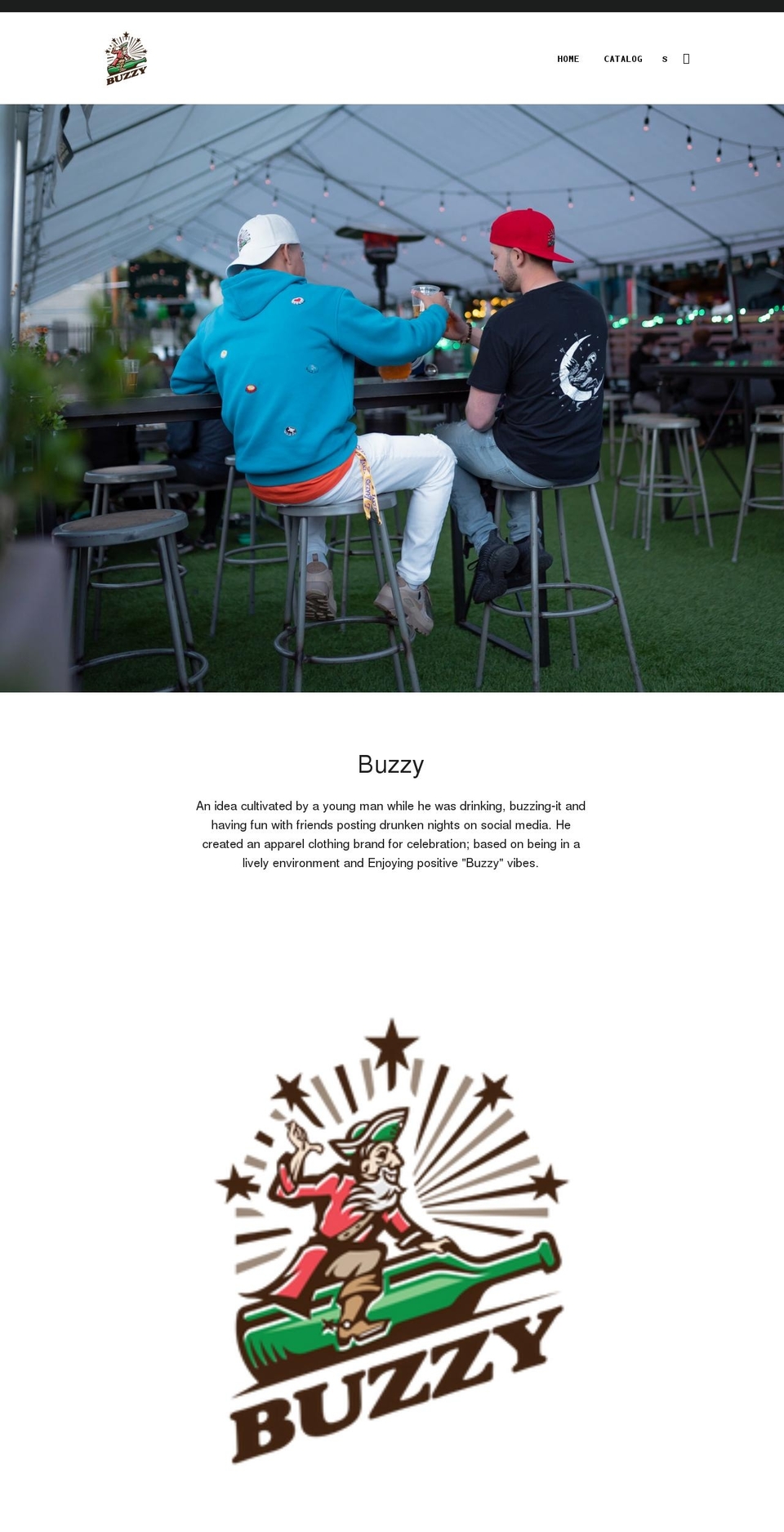 buzzystyle.com shopify website screenshot