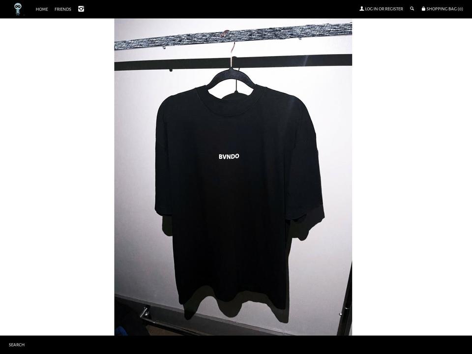 bvndo.com shopify website screenshot