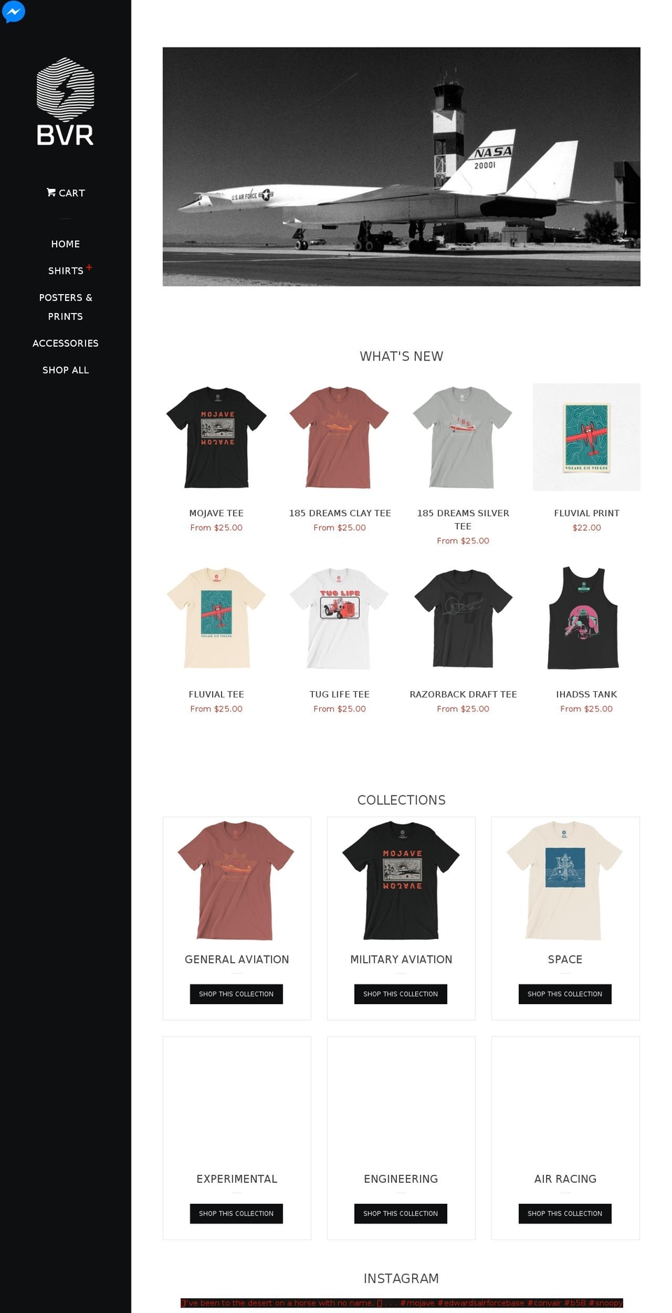 bvr.design shopify website screenshot