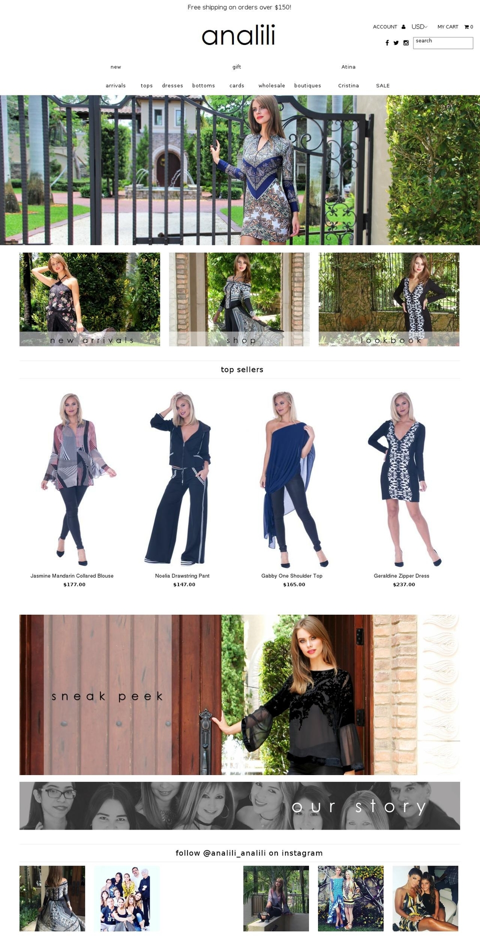 bwanalili.com — Shopify storefront screenshot