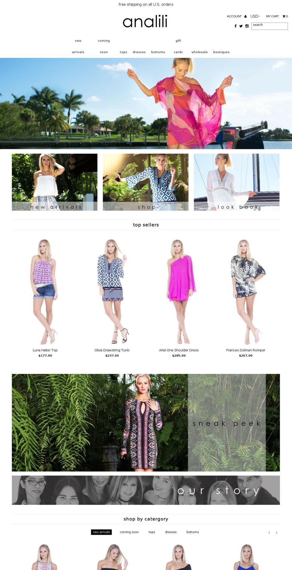 bwbeachwear.com shopify website screenshot