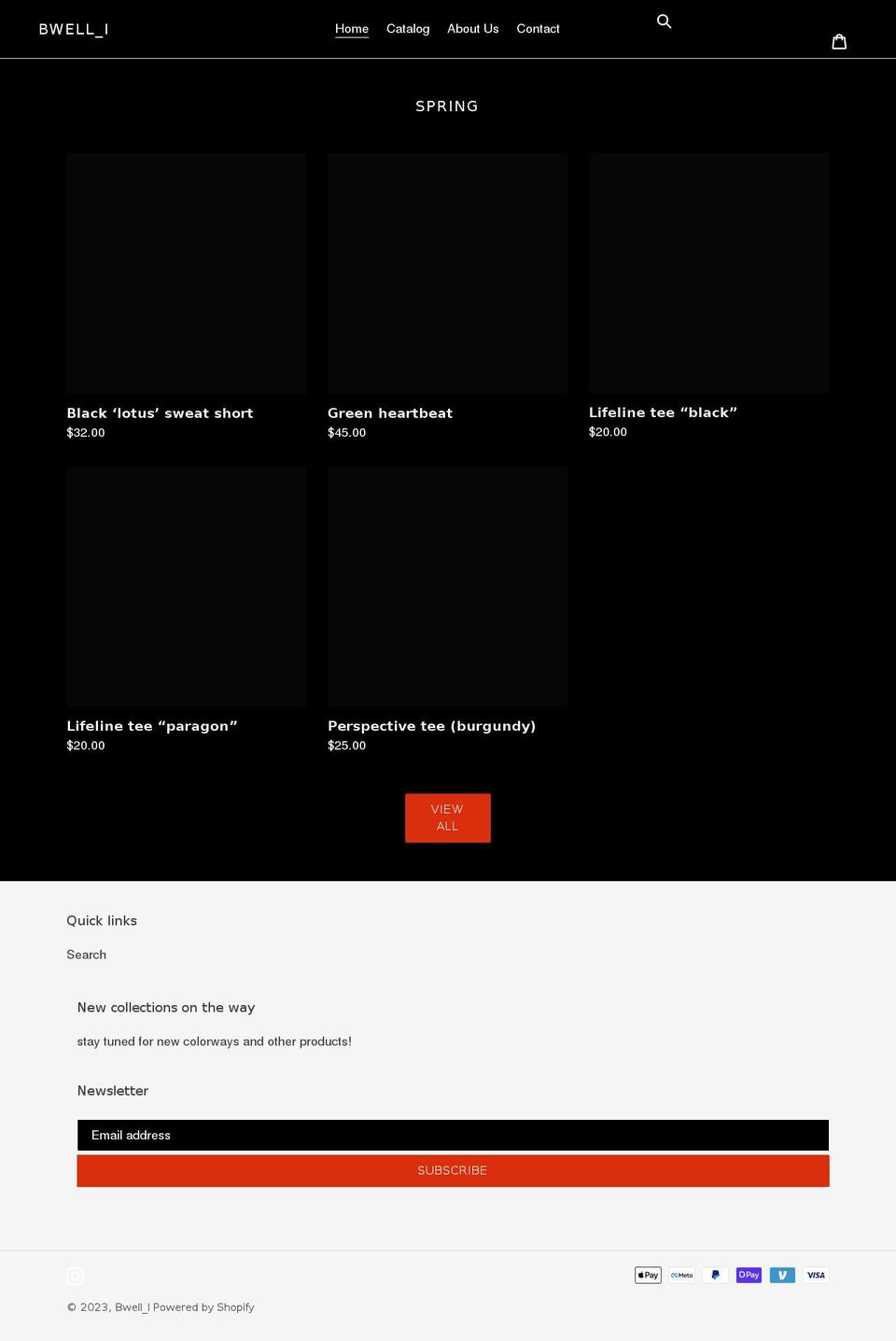 bwellco.com shopify website screenshot