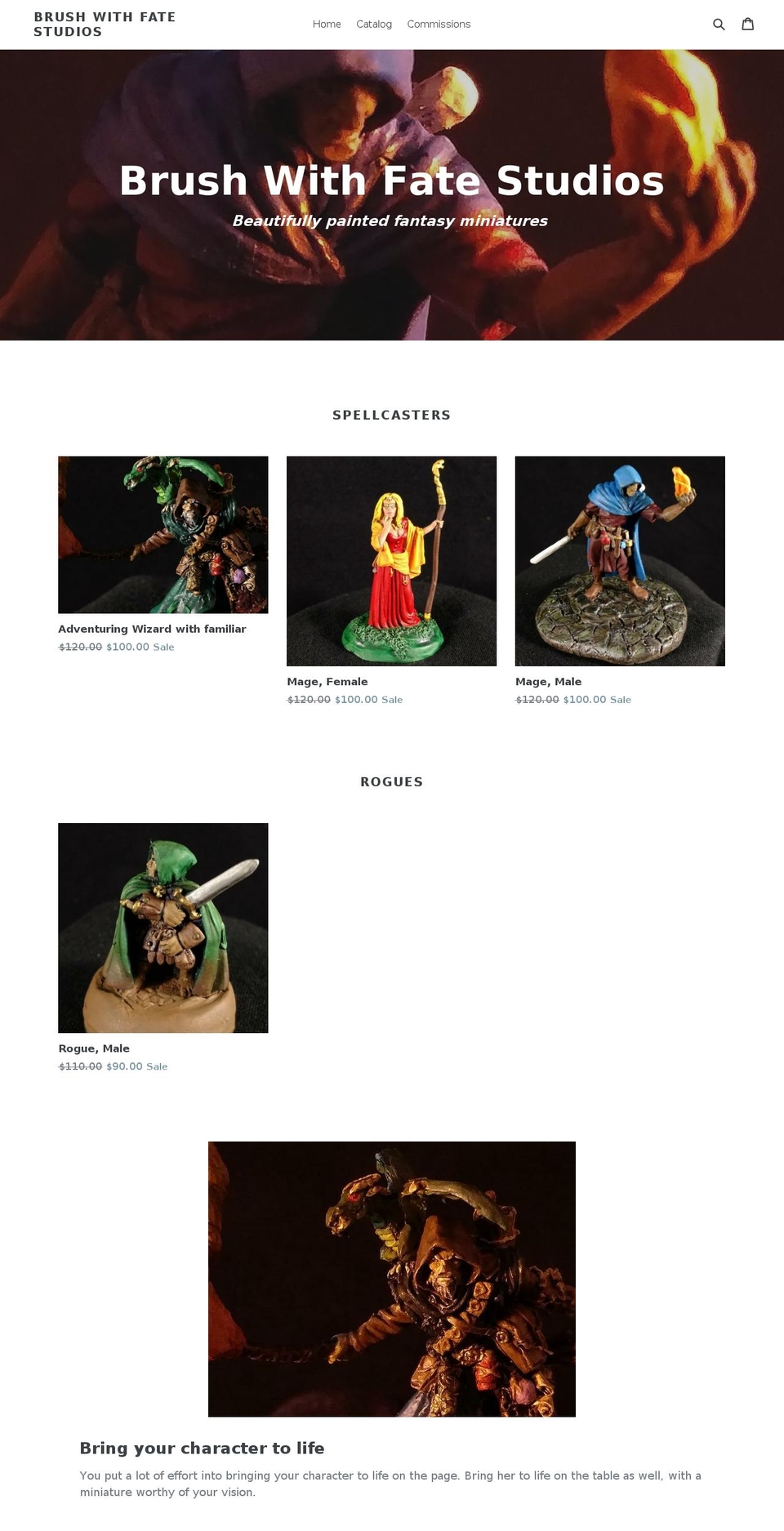 bwfate.com — Shopify storefront screenshot