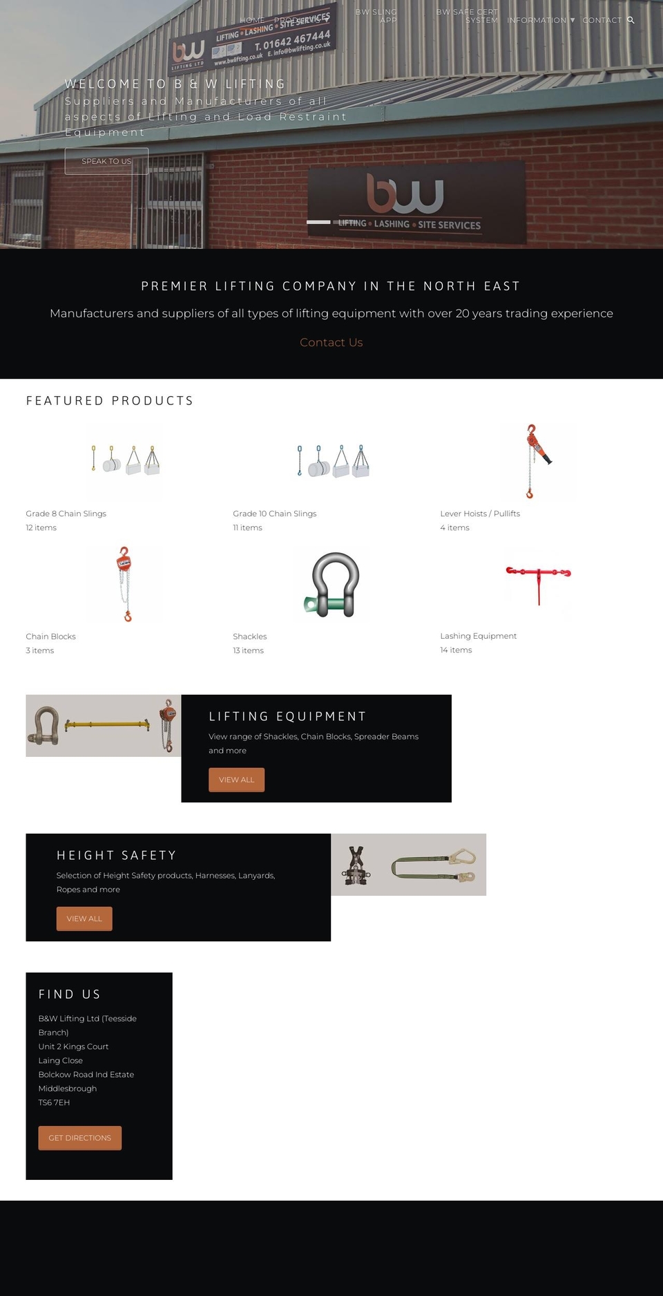 bwlifting.co.uk shopify website screenshot