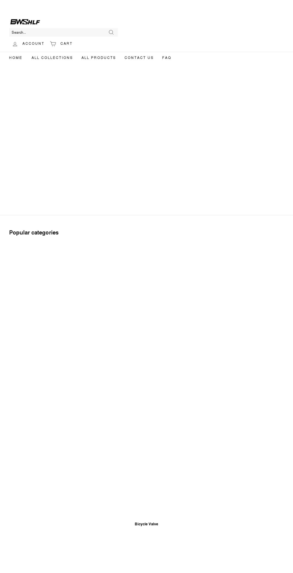 bwshlf.com shopify website screenshot