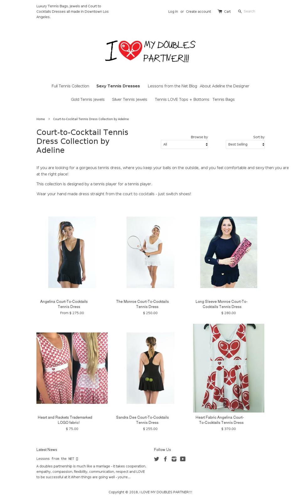 byadeline.com — Shopify storefront screenshot