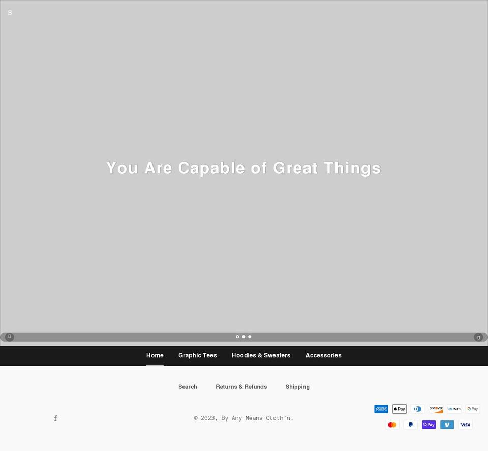 byanymeansclothn.com shopify website screenshot