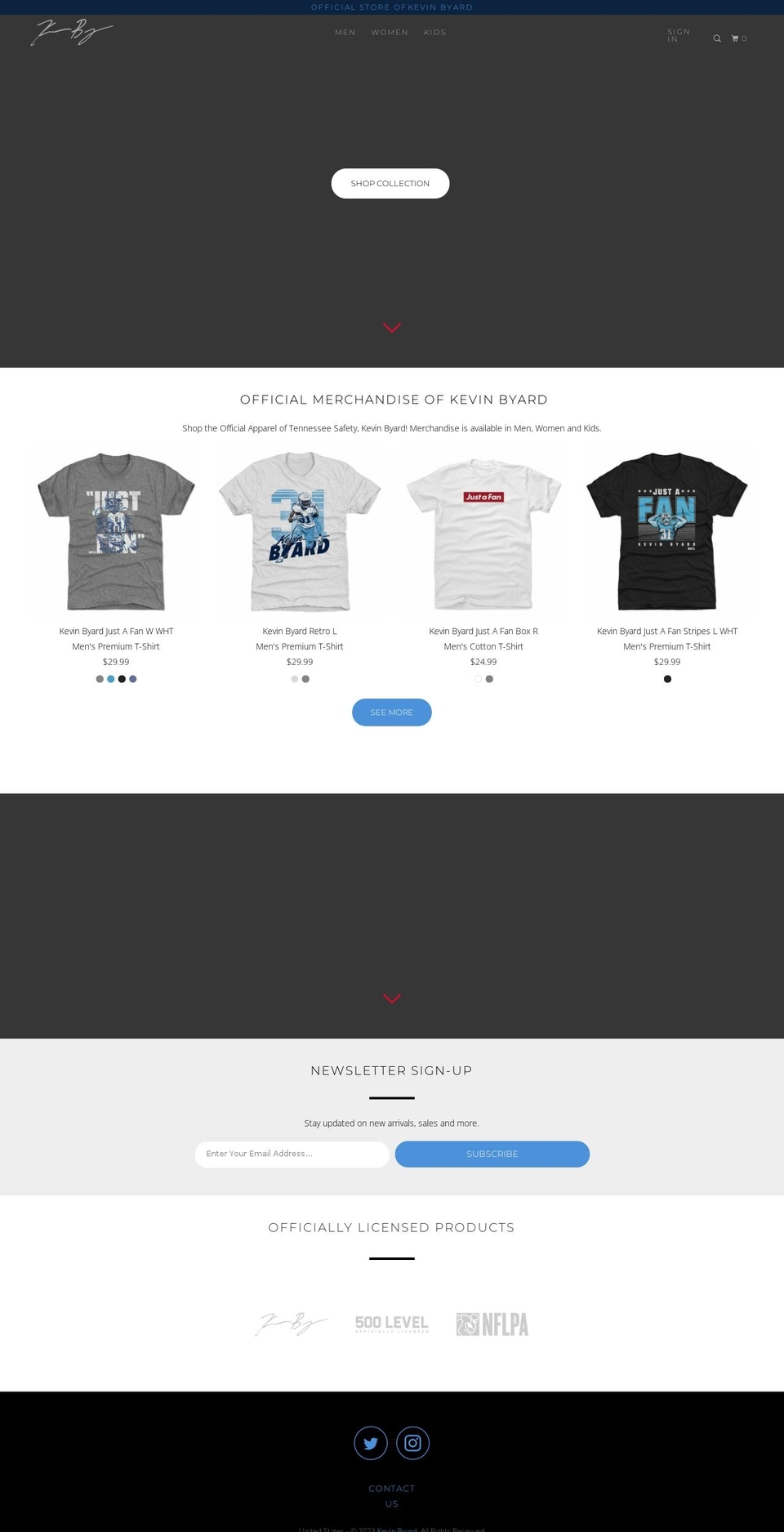 byard31.com — Shopify storefront screenshot