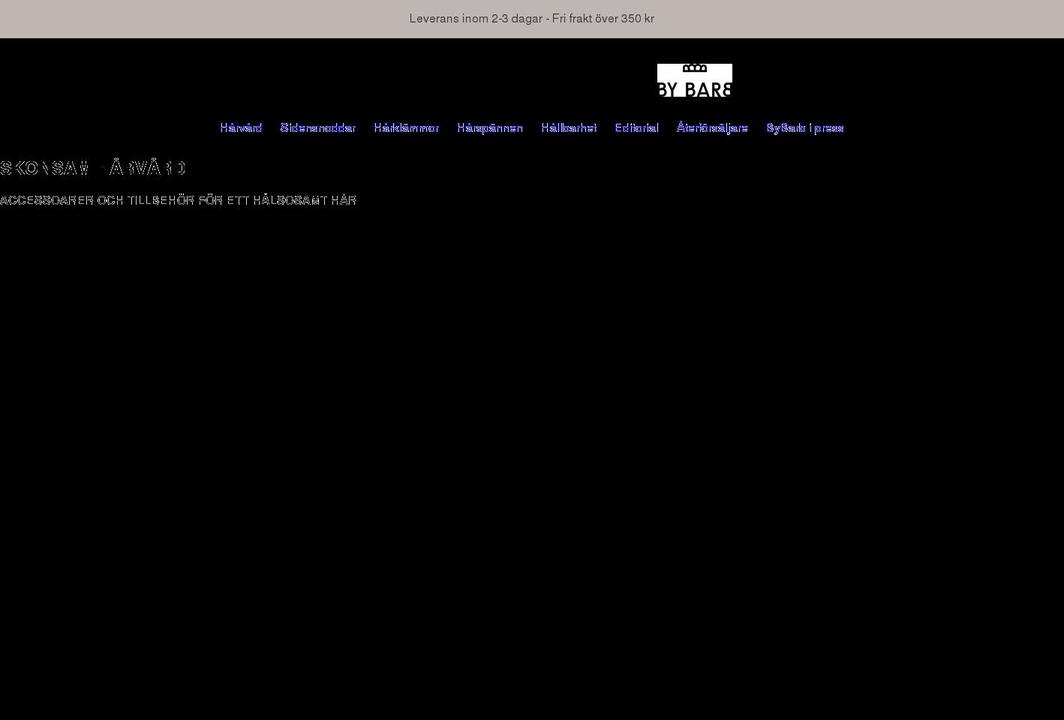bybarb.se shopify website screenshot