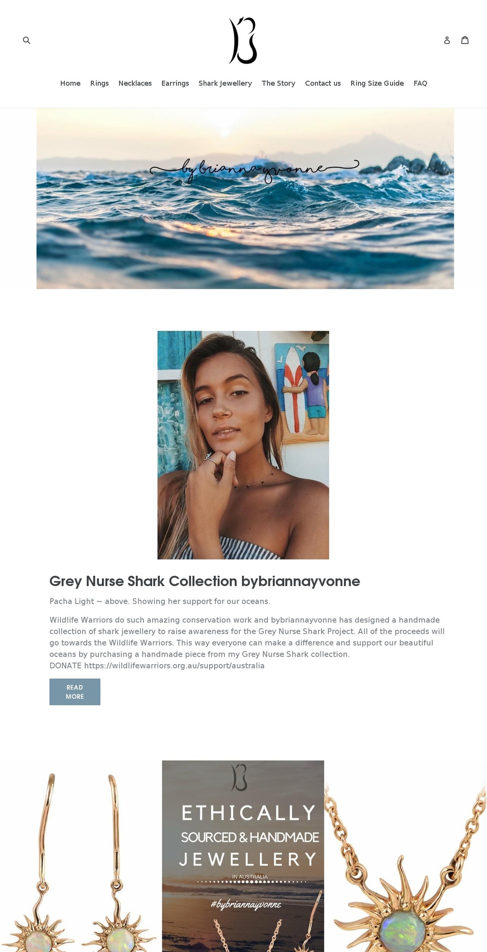 bybriannayvonne.com — Shopify storefront screenshot