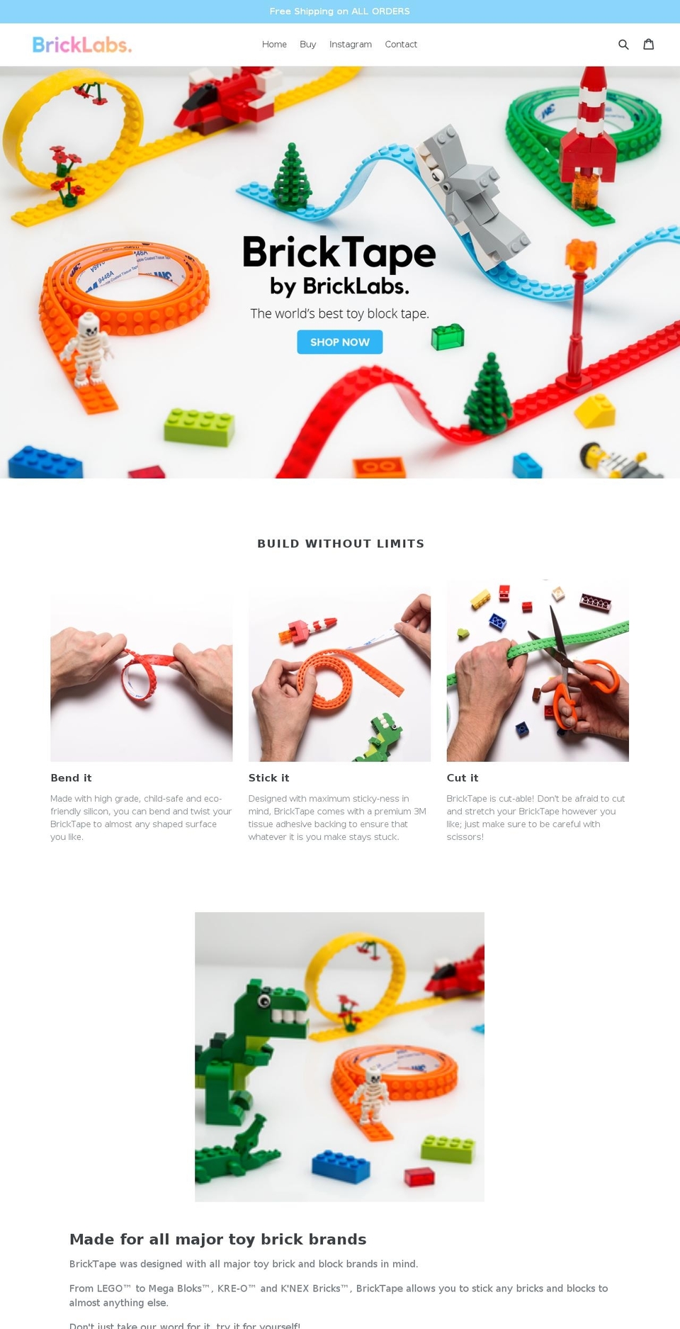 bybricklabs.com — Shopify storefront screenshot