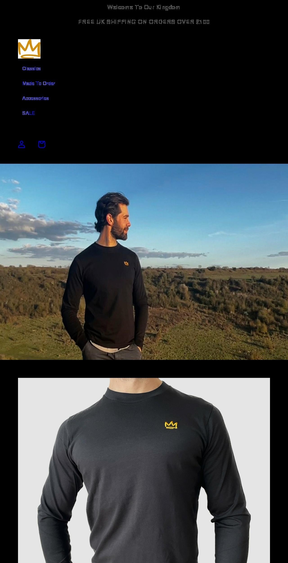 bycharlesking.com shopify website screenshot