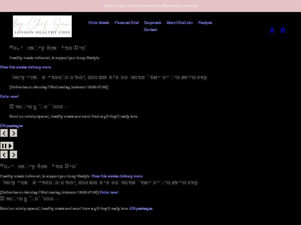bychefjen.co.uk shopify website screenshot